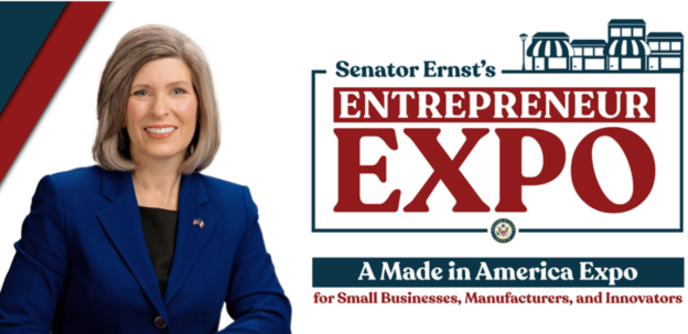Flyer for Senator Ernst Entrepreneur Expo