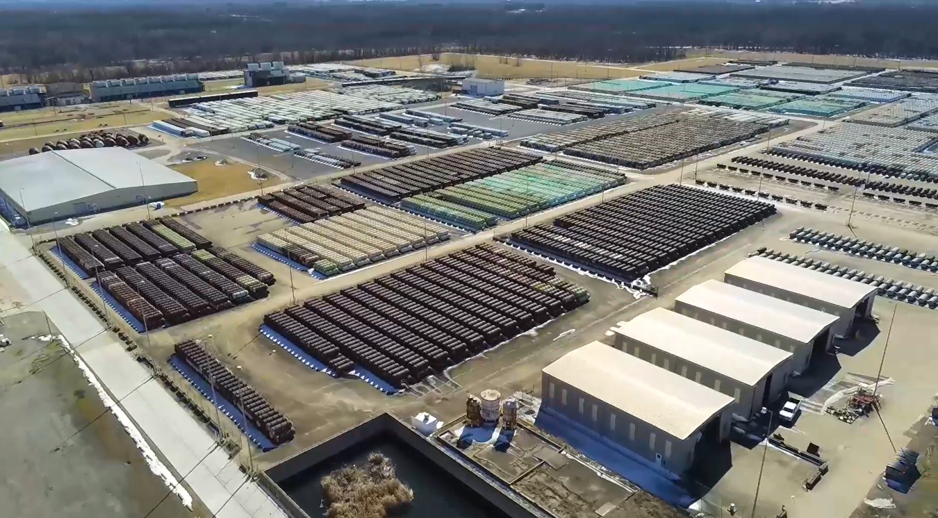 An aerial view of the Paducah Site