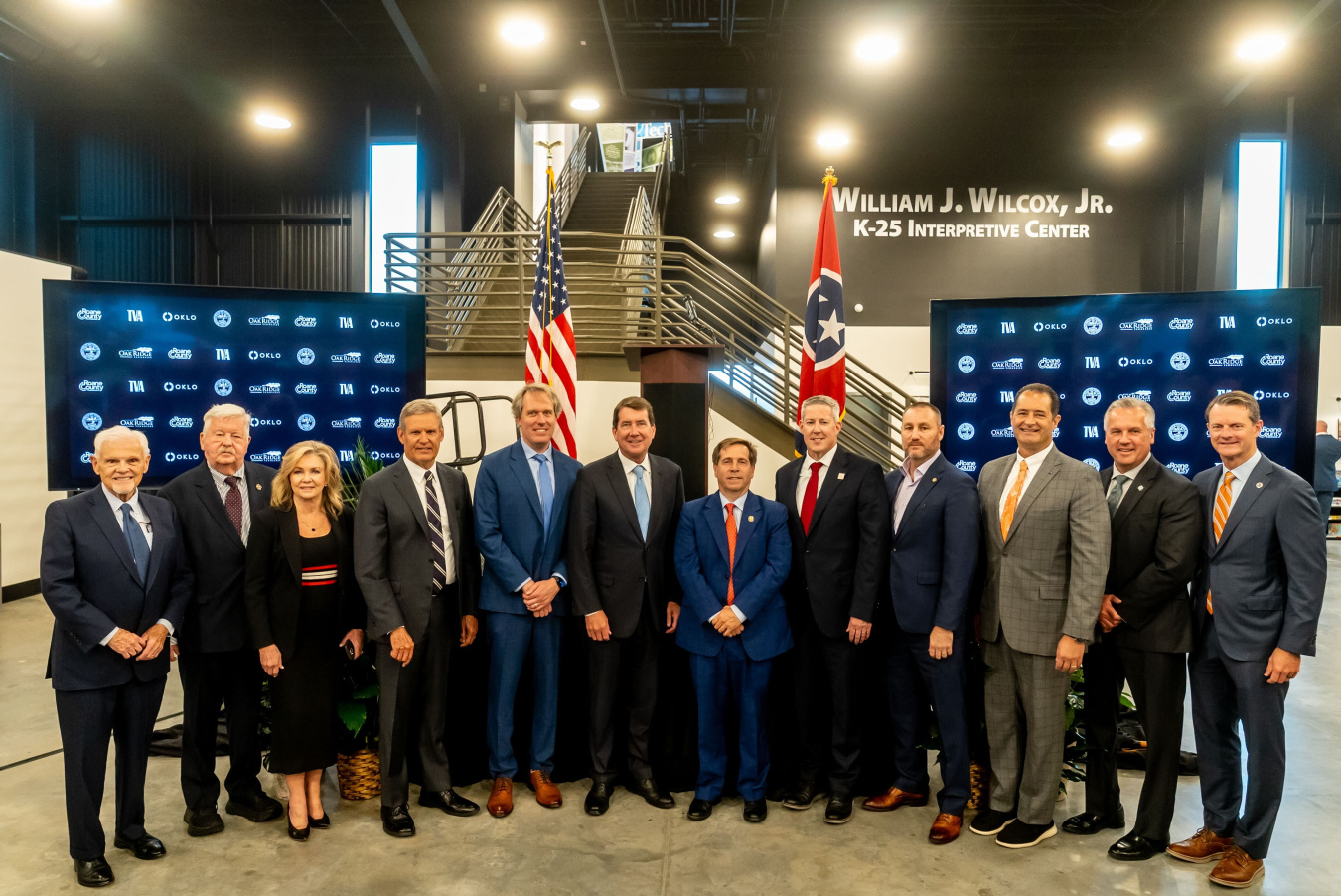 A group of professionals posing for a group photo