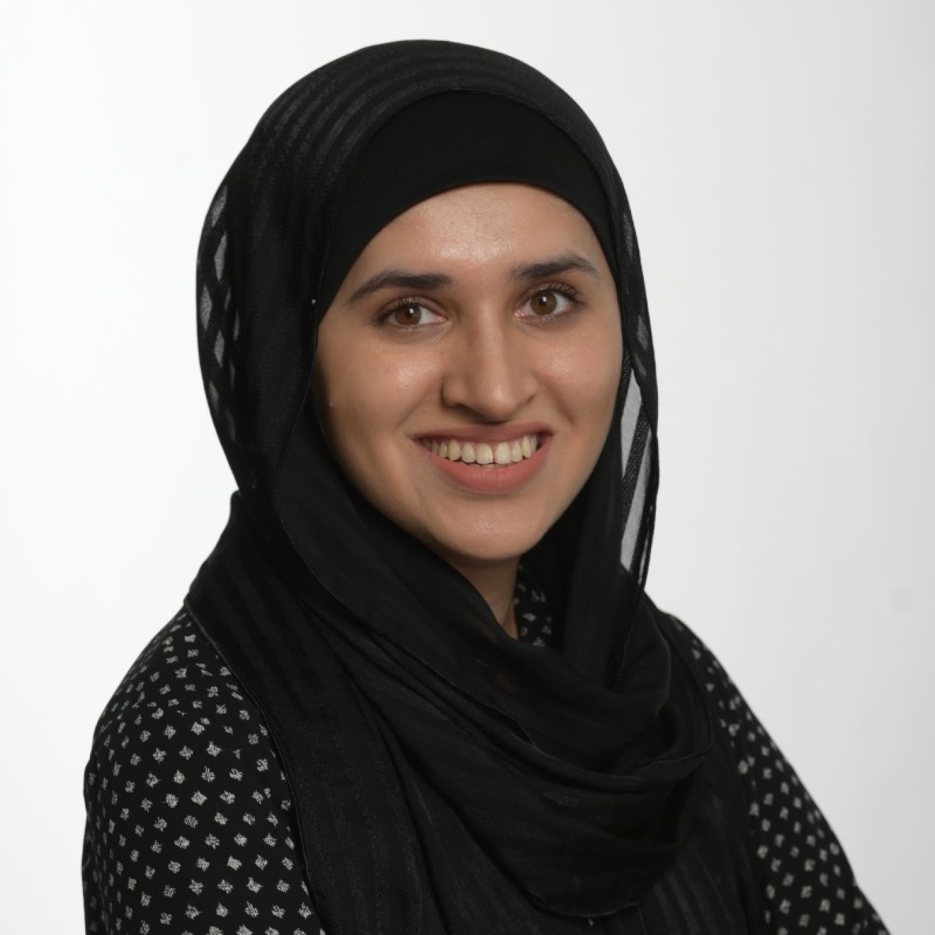 Head-and-shoulders photo of Areej Siddiqui, Siena Construction.