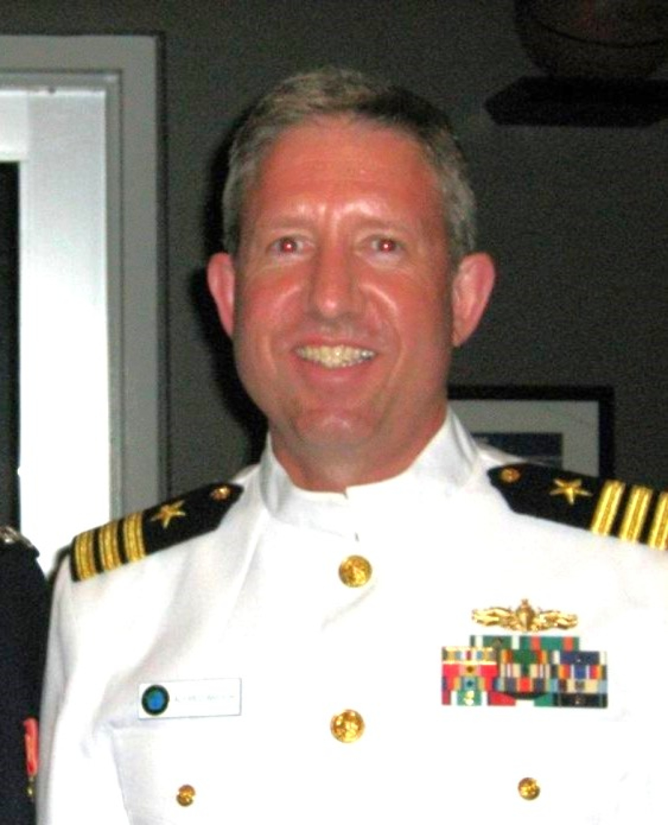 Alfred Broch in Navy Uniform