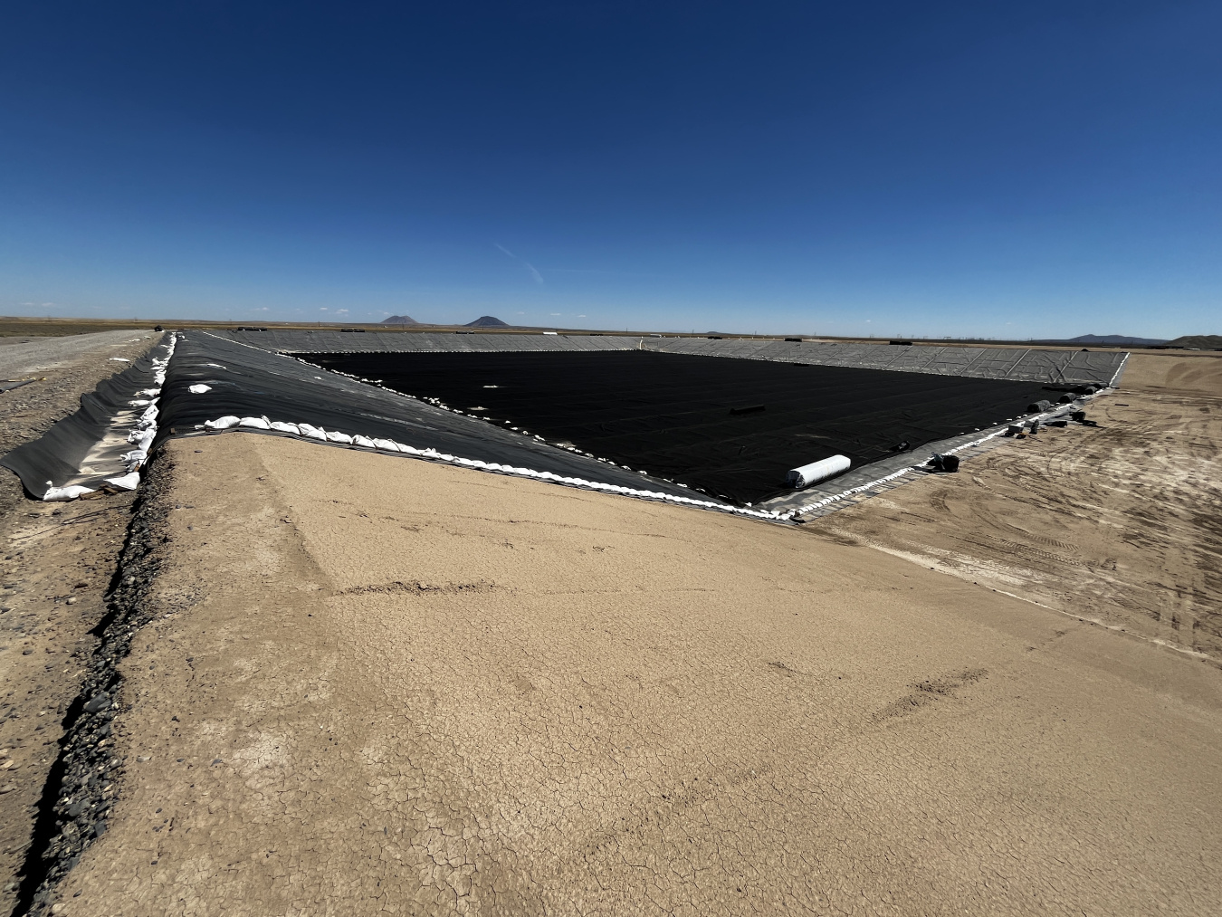 A large disposal facility cell at the Idaho Site