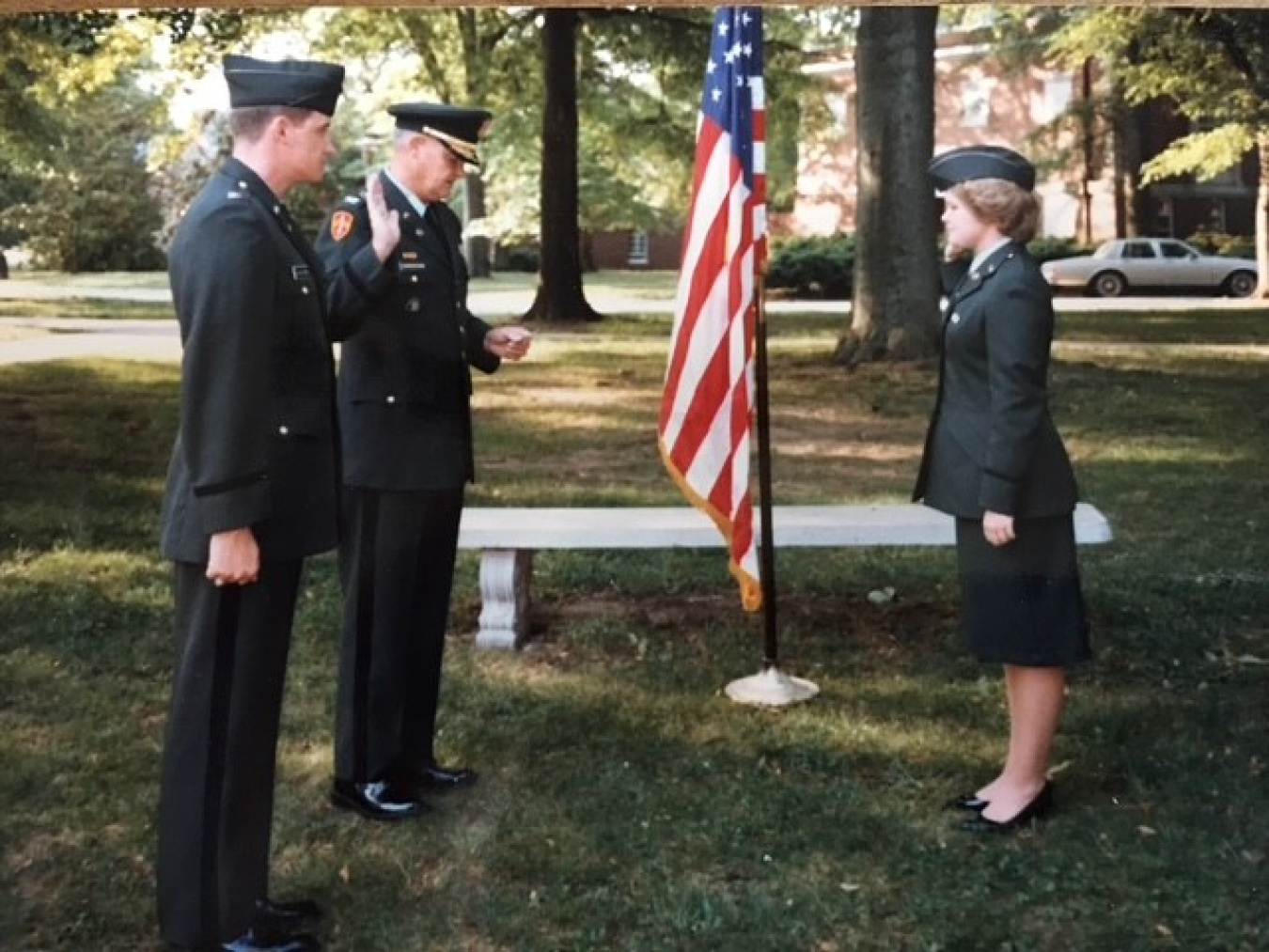 Marcia Fultz Military Photo
