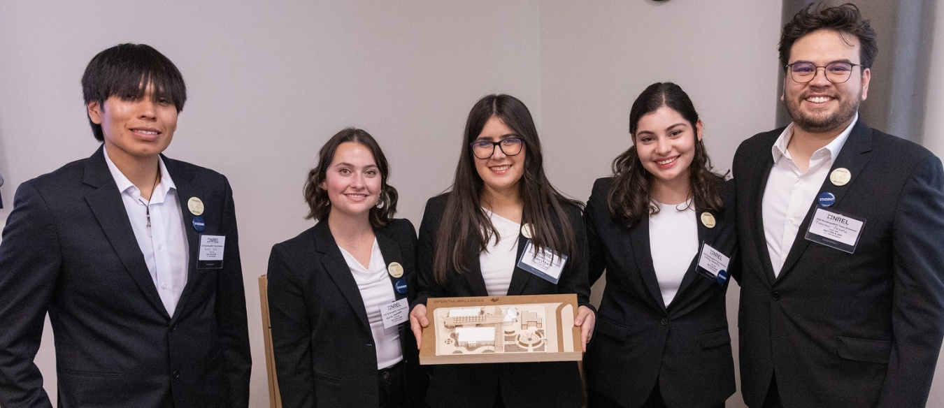 Participants at the BuildingsNext Design competition