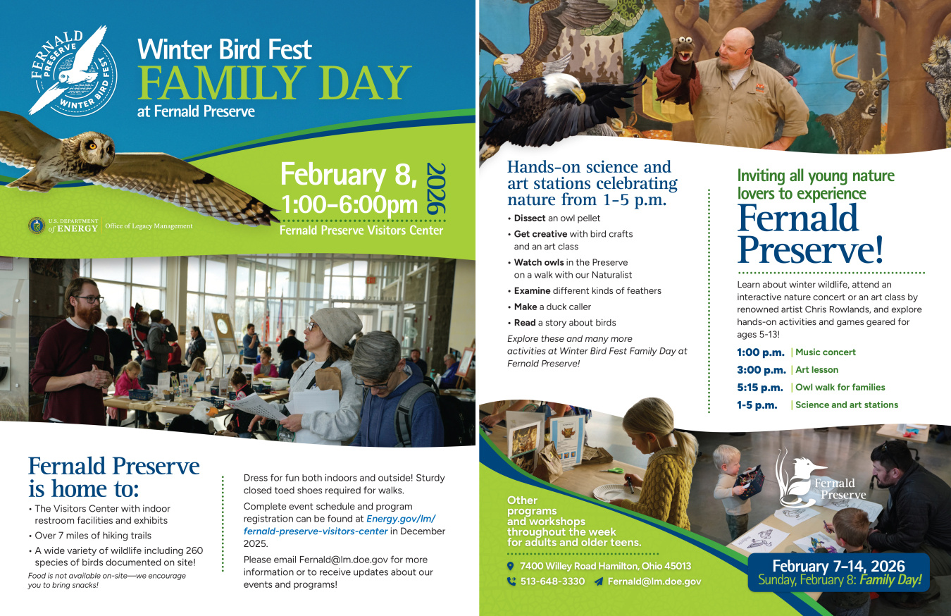 Winter Bird Fest flyer 2026