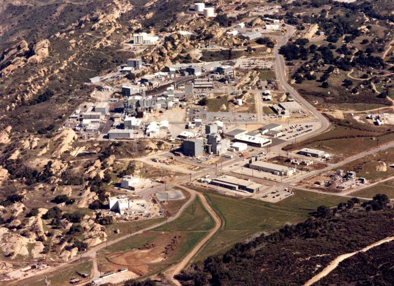 Aerial view of SSFL from 1985