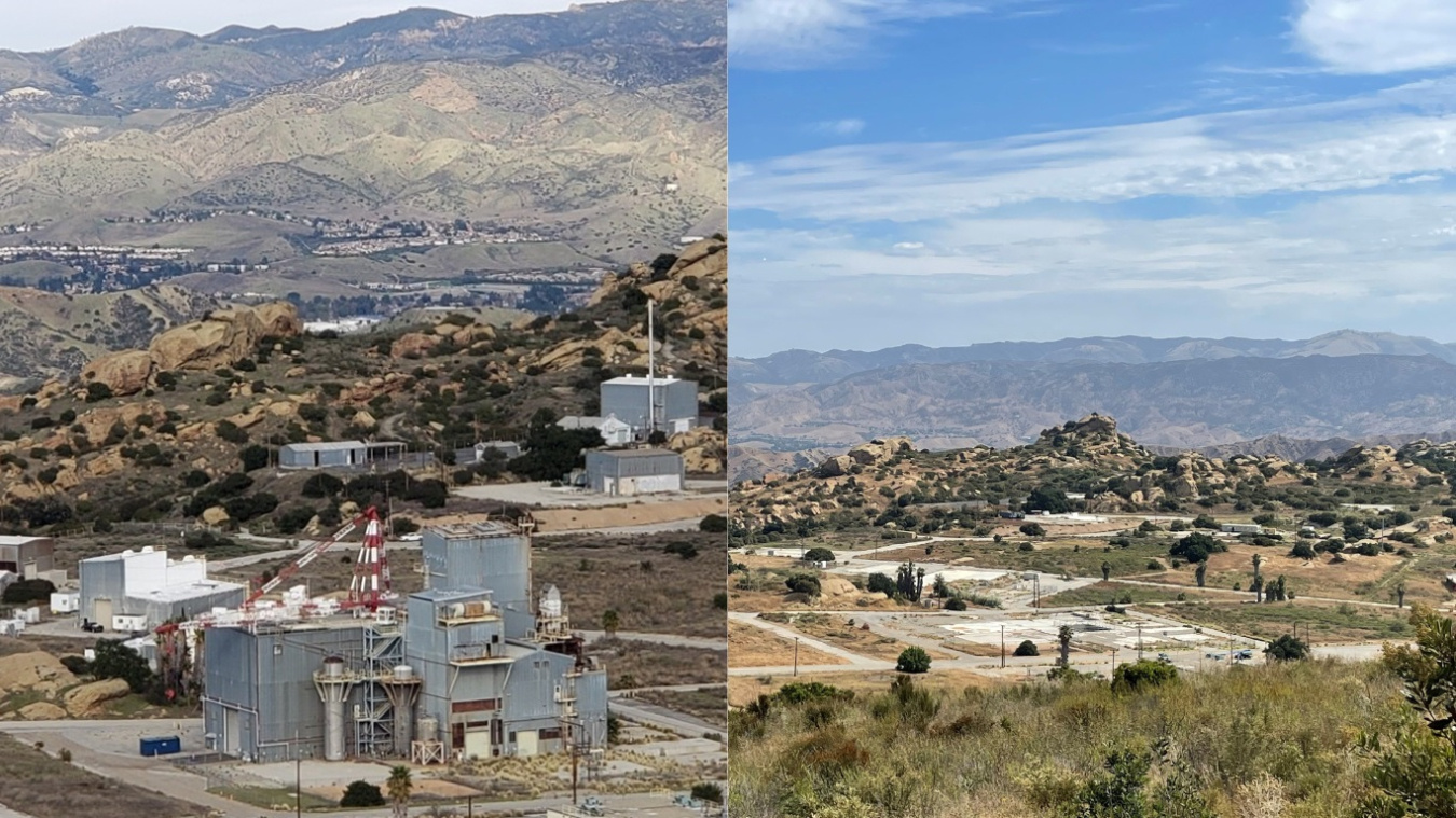 Building demo before and after