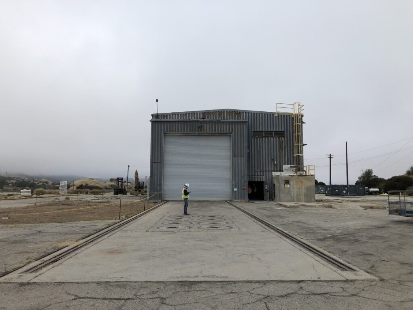 Building 4024 before demolition