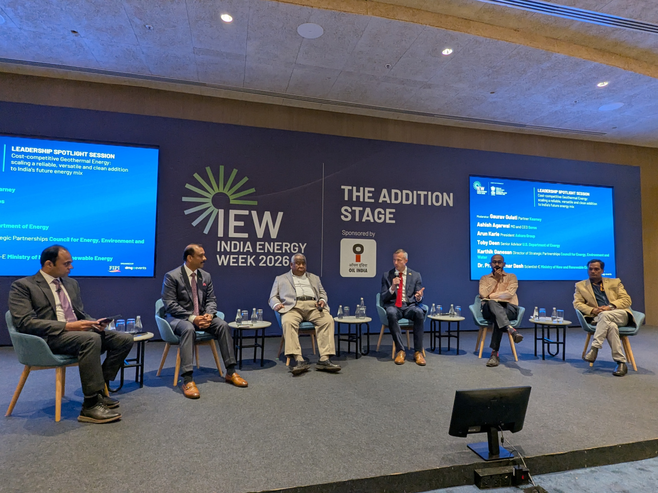 Senior Advisor Toby Deen participated in the India Energy Week Panel: Cost-competitive Geothermal Energy: Scaling a Reliable, Versatile, and Clean Addition to the Future Energy Mix 