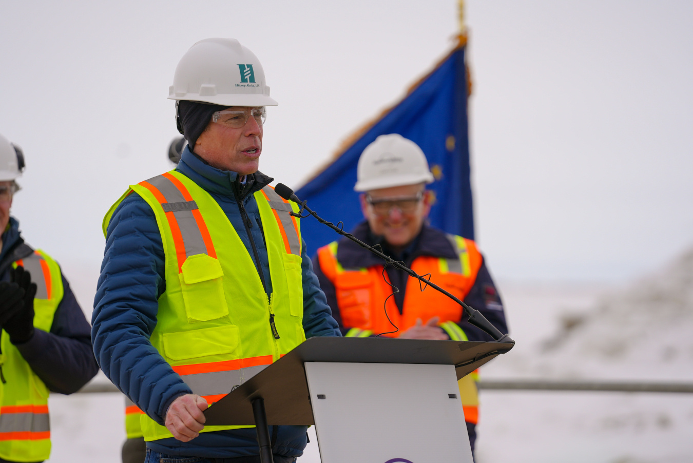 Sec. Wright Speaking in Alaska
