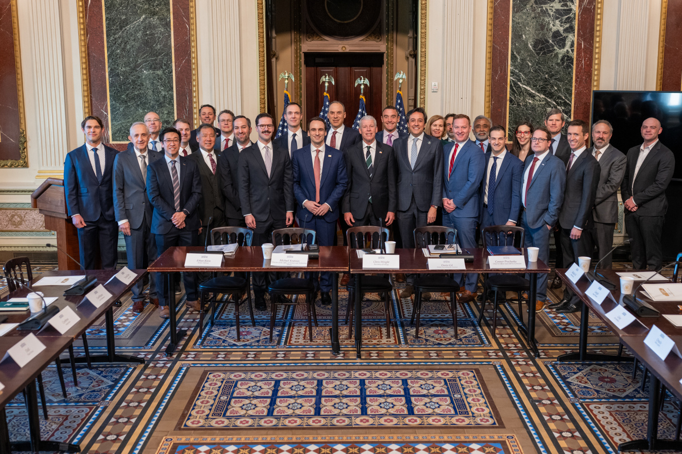 portrait of energy leaders and partners