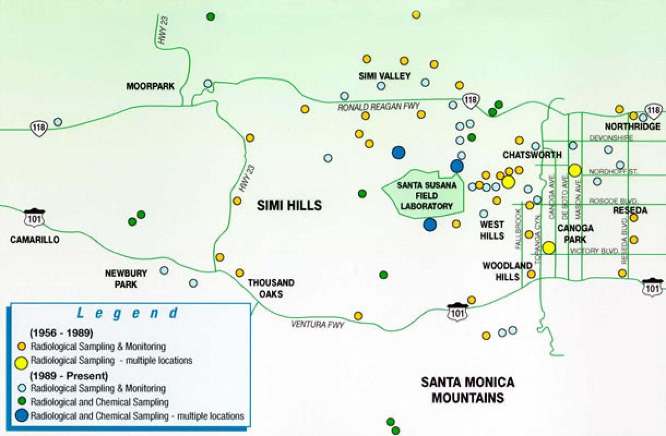 Offsite sampling map