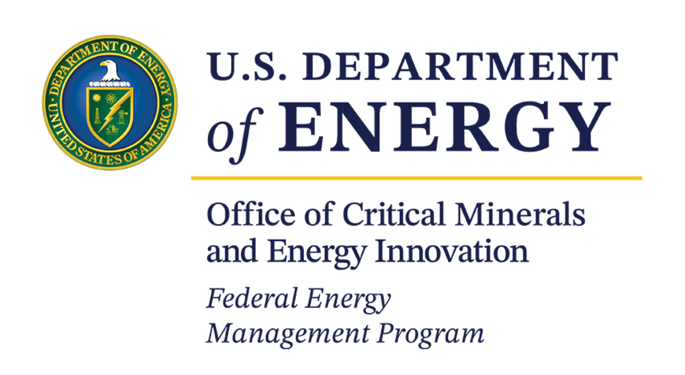 U.S. Department of Energy's Federal Energy Management Program logo