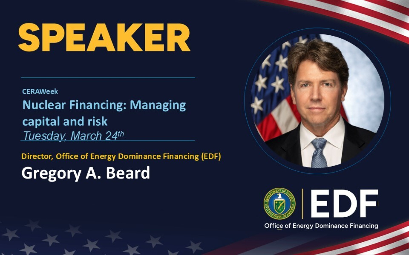 CERAWeek Greg Beard Speaker Card