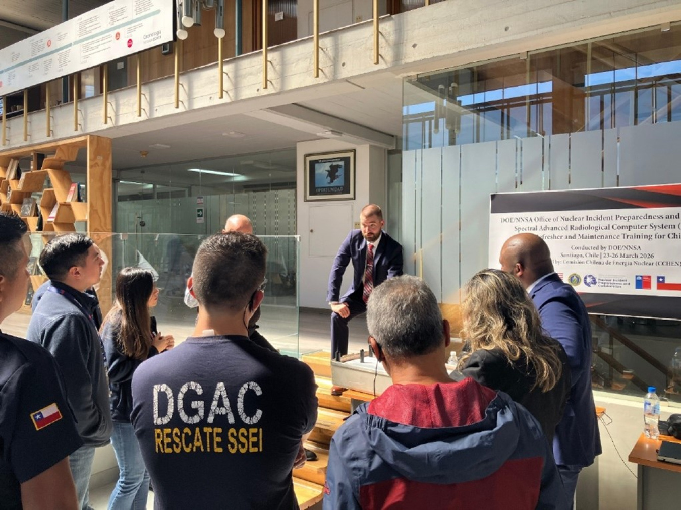 NNSA and CCHEN in SPARCS training