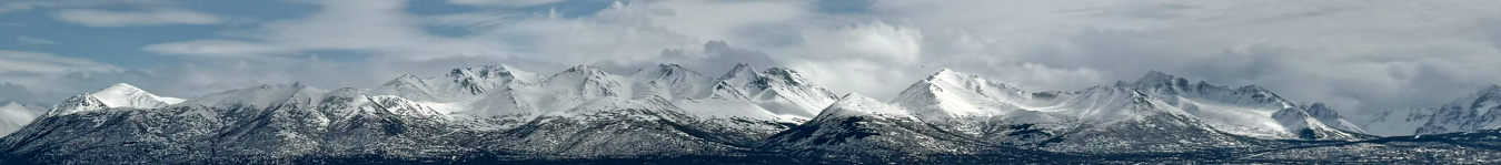 Anchorage skyline view