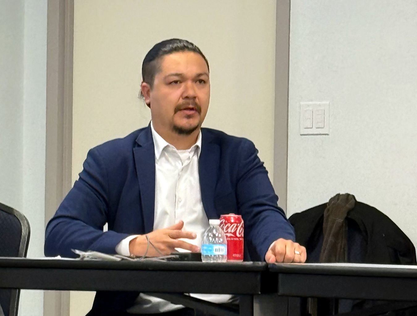 Dr. Tommy Jones at desk