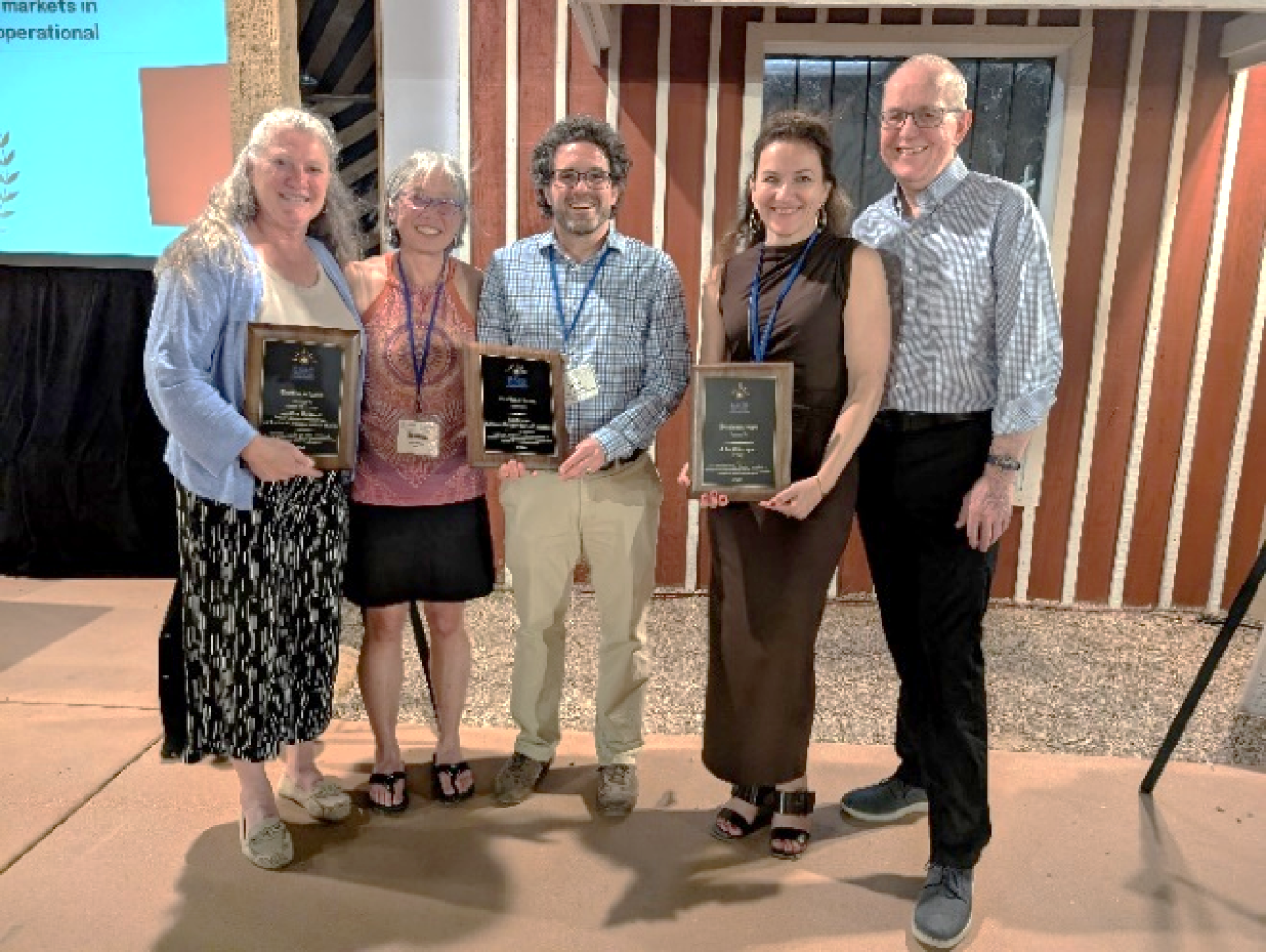 IESO researchers Cynthia Bothwell and Robert Reedy, and Will Gorman of Lawrence Berkeley National Laboratory (LBNL) received an award for advancing grid reliability and modern interconnection standards.