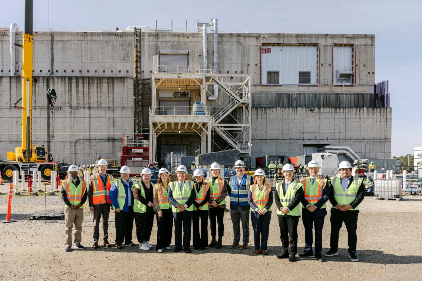 Rep. Joe Wilson toured SRPPF, a 400,000-square-foot manufacturing facility that will produce plutonium pits for the NNSA, at SRS.