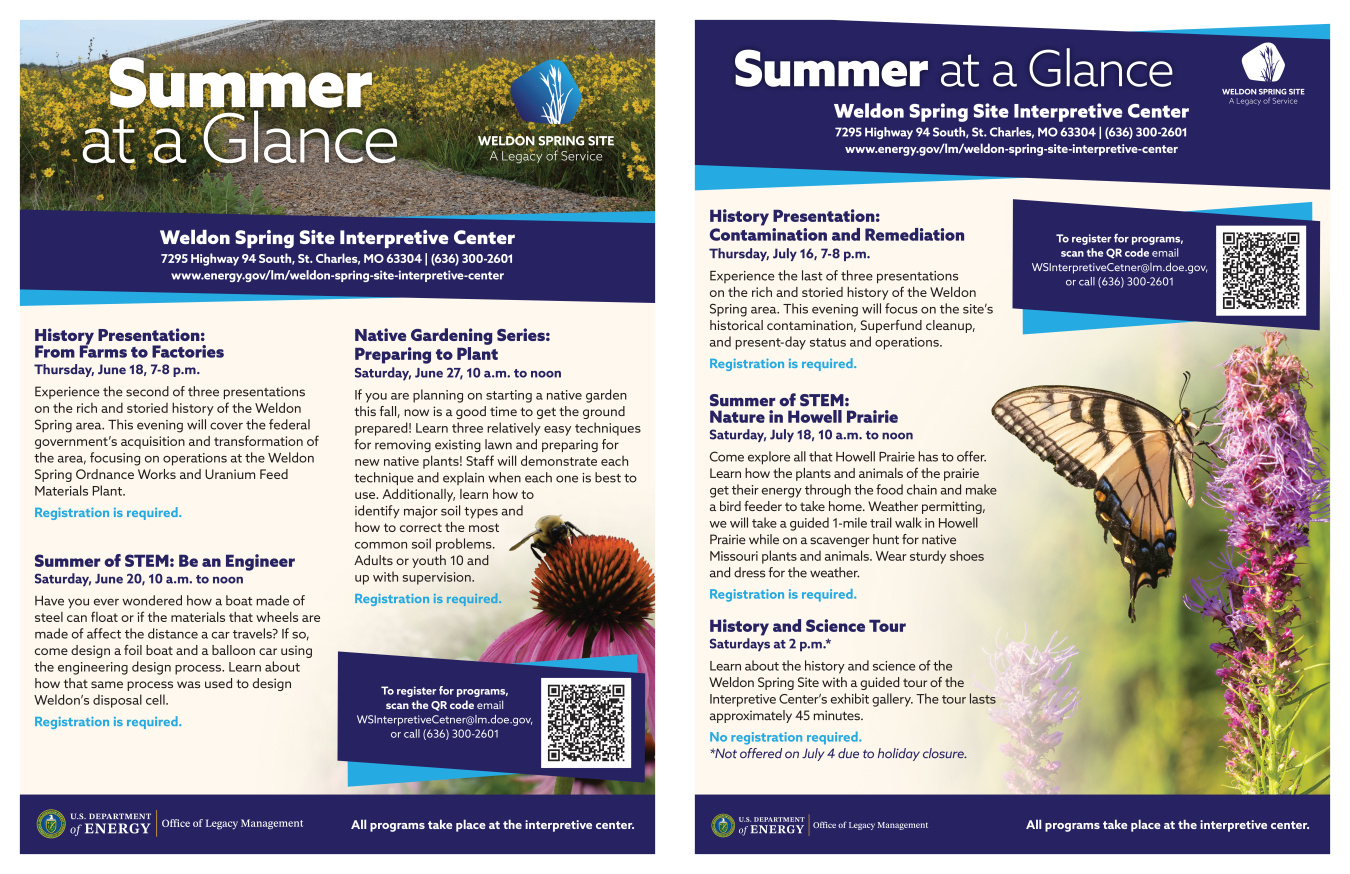 Weldon Spring Summer Events