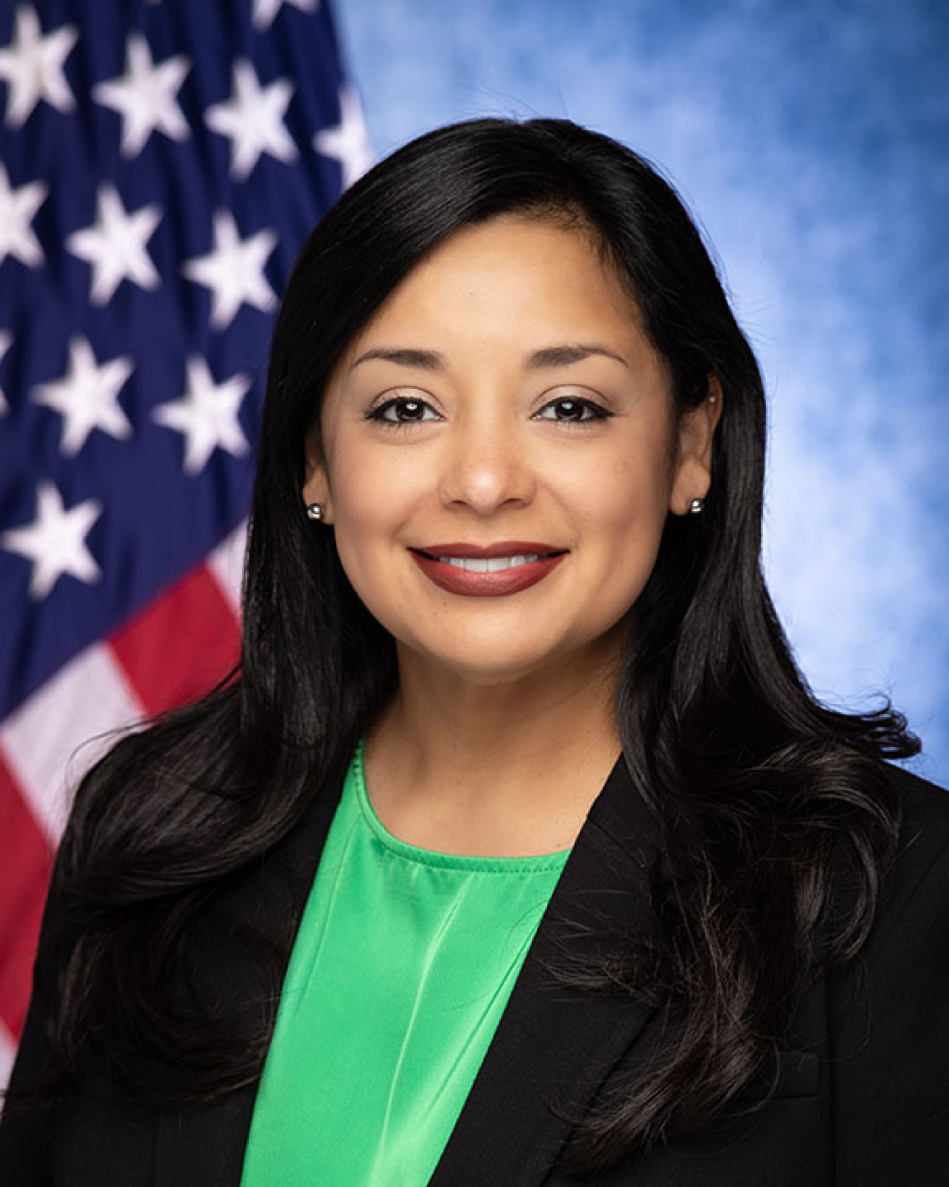 Head and shoulders studio photo of Marla Morales.
