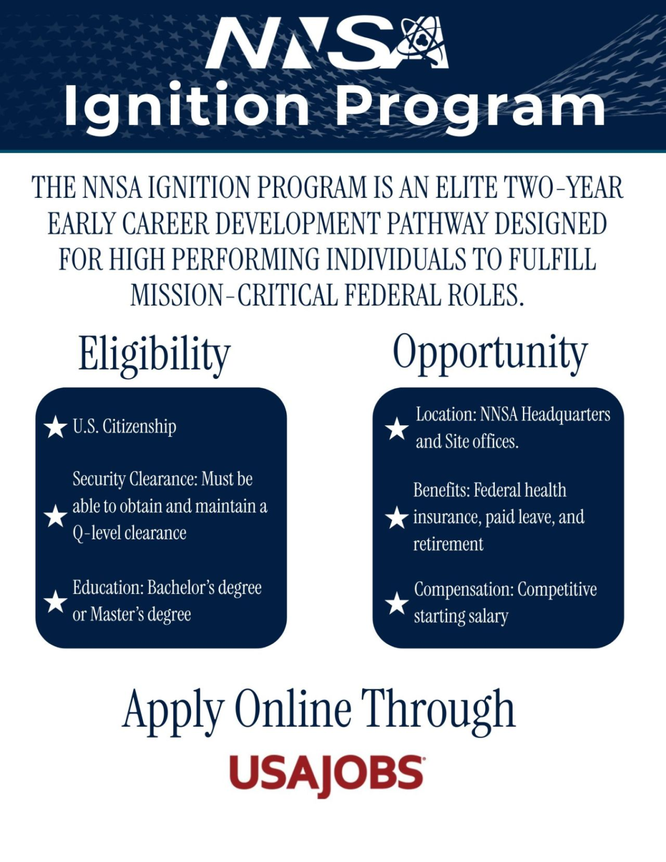 Ignition Program Flyer Ignition Program Flyer