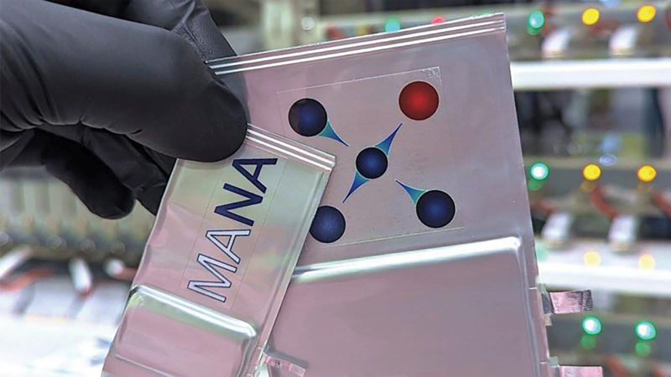 Mana sodium ion battery prototype