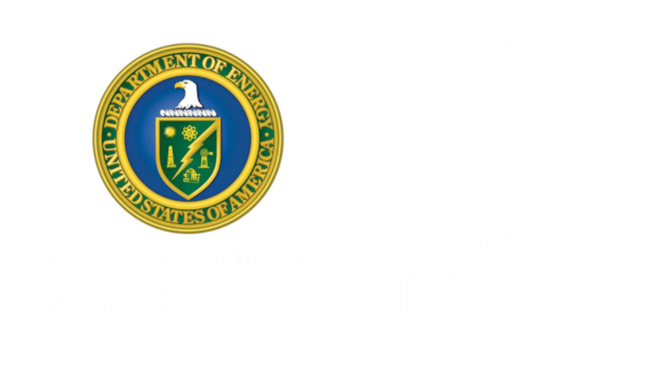 DOE and Genesis Mission logos