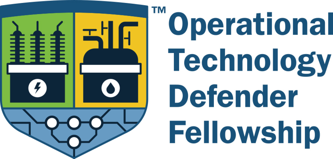 Operational Technology Defender Fellowship Logo with Shield
