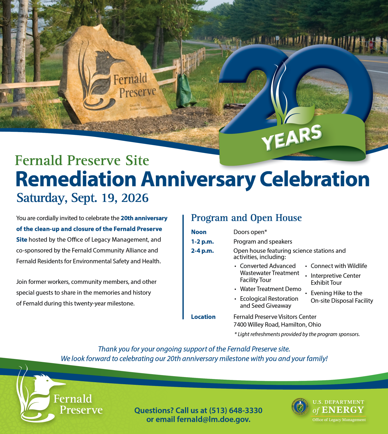 FER-260145 20th Anniversary Save the Date