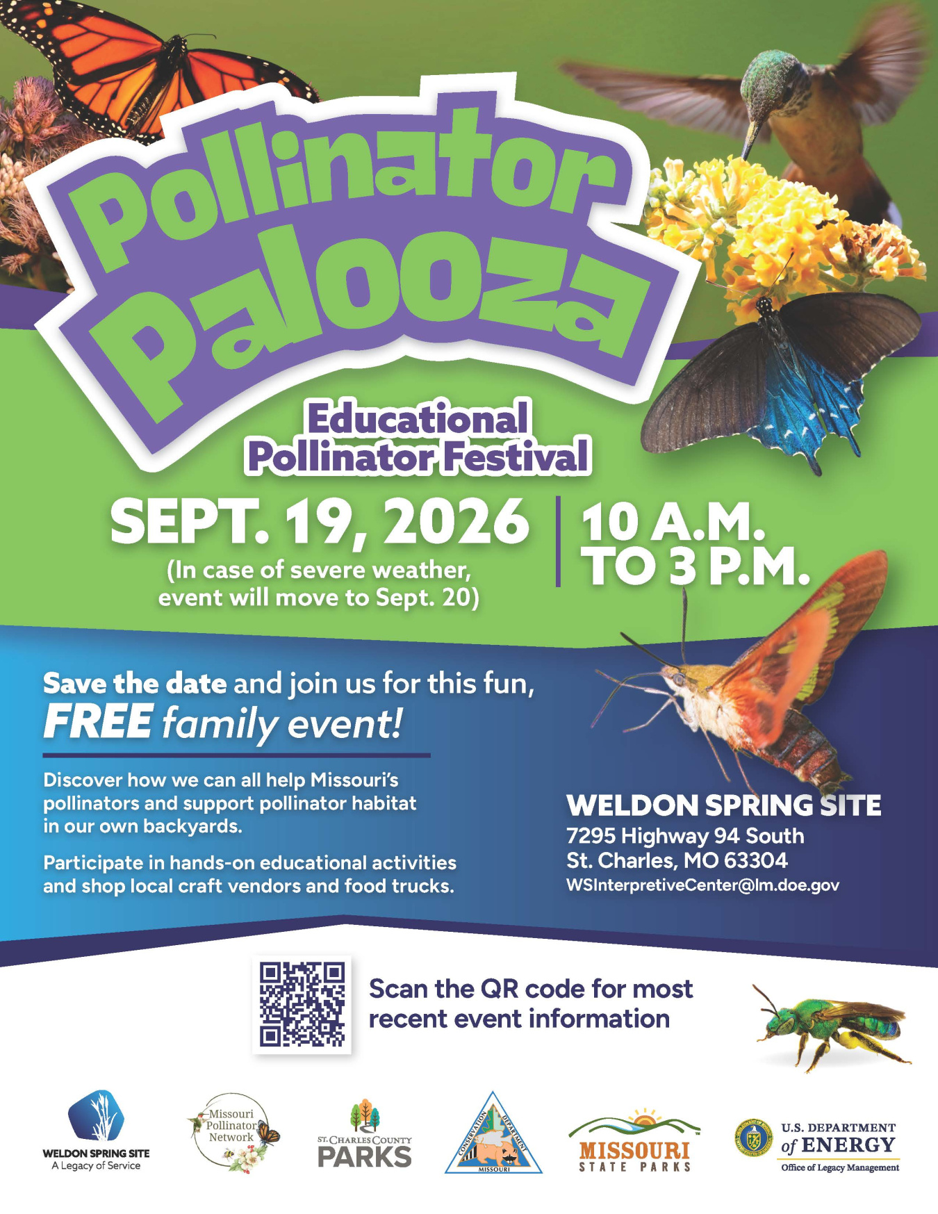 Pollinator Palooza Flyer 2026