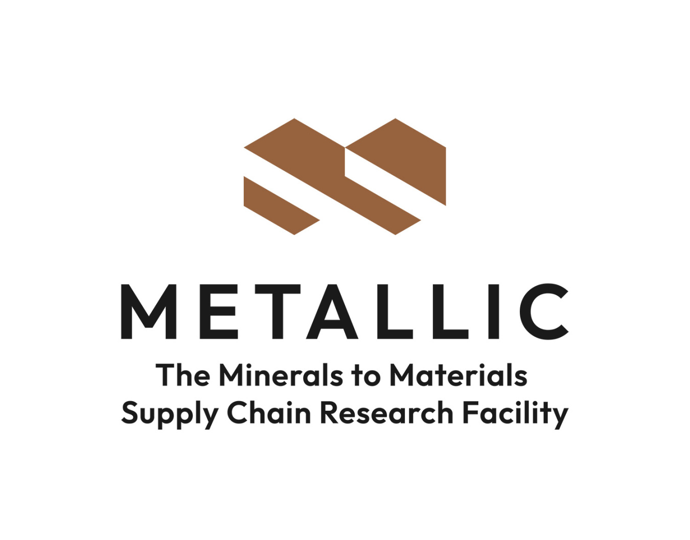 The Minerals to Materials Supply Chain Research Facility (METALLIC) logo