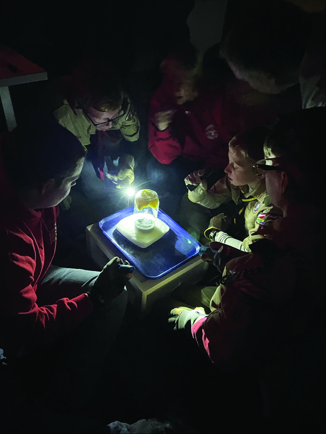 Nuclear Science Cloud Chamber Experience at Weldon