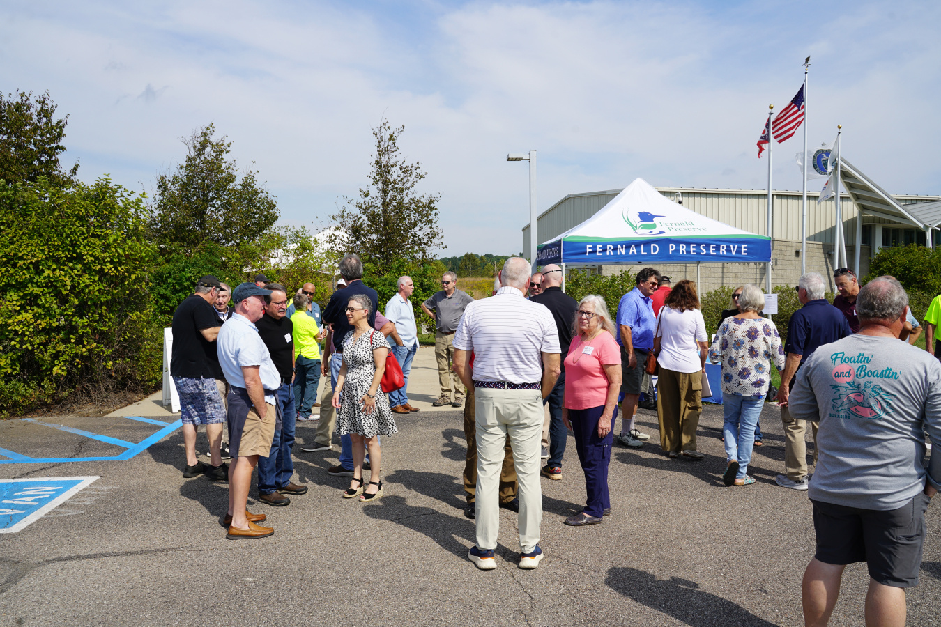 More than 250 former workers, community supporters, and staff members took part in the Fernald Preserve 20th Anniversary event to celebrate their contribution to the site remediation, and the DOE’s commitment to protecting the health and safety of the surrounding communities and environment.