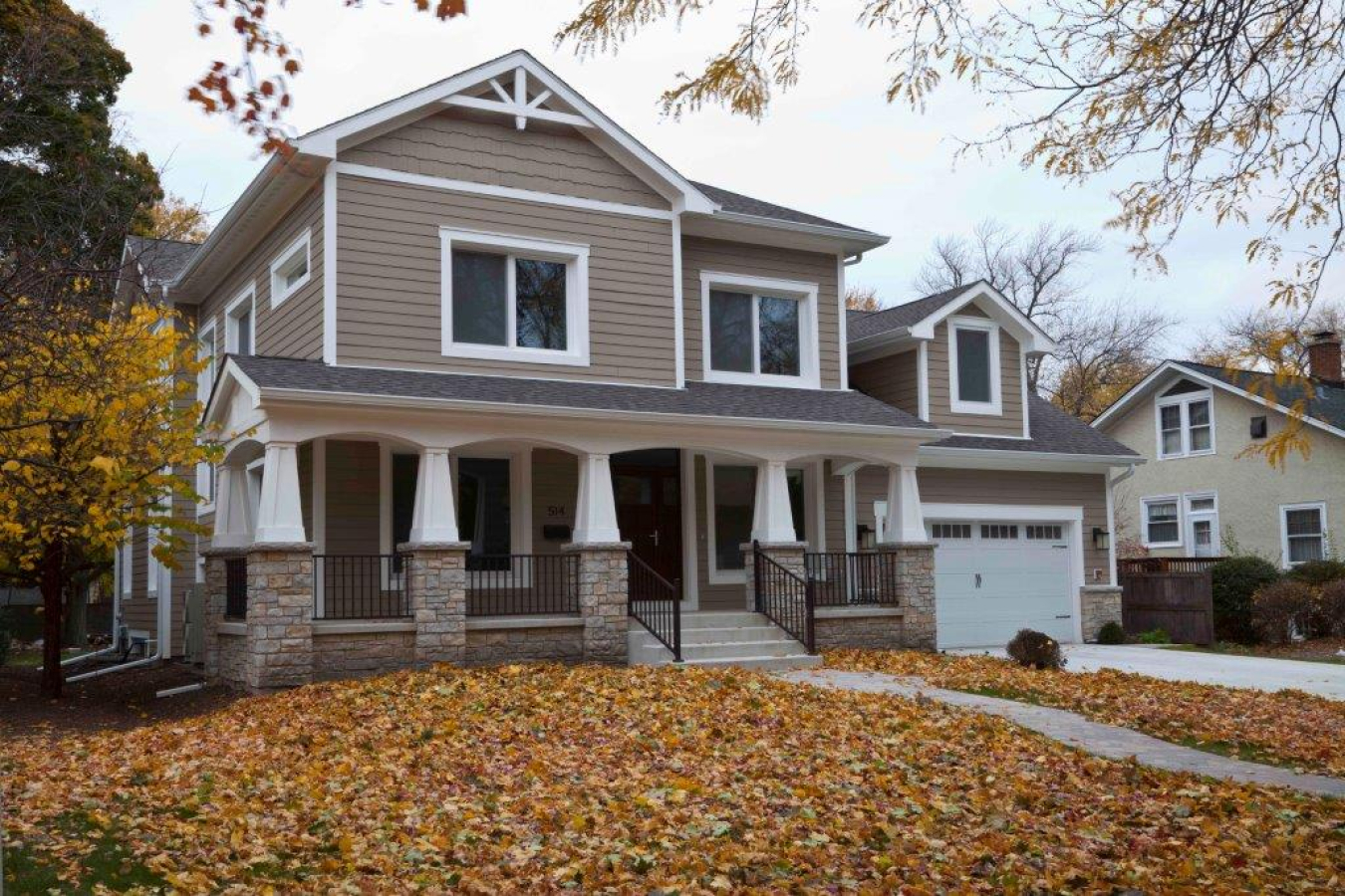 Image related to DOE Zero Energy Ready Home Case Study: Evolutionary Home Builders, The Adaptation Home, Geneva, IL