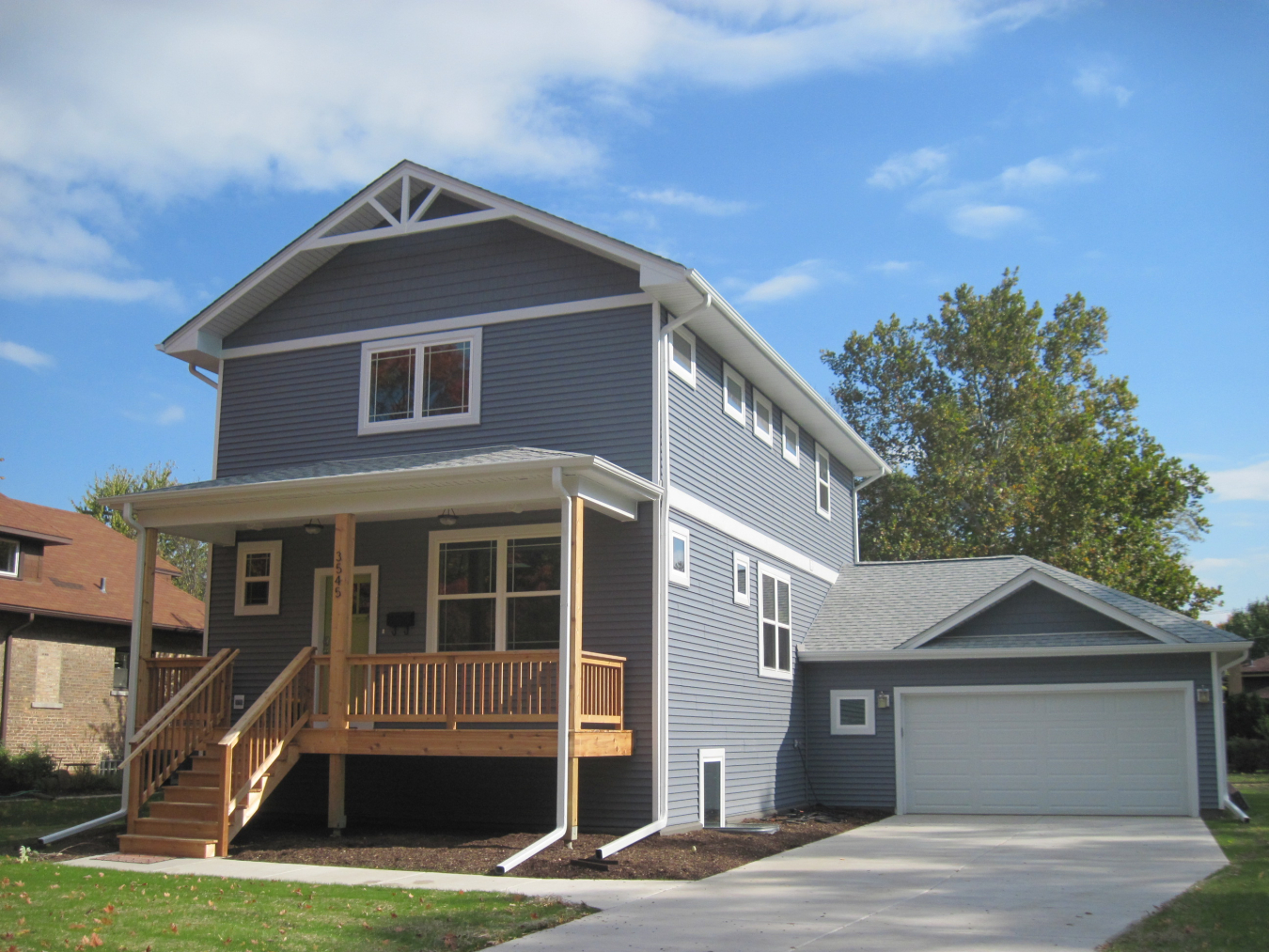 Image related to DOE Zero Energy Ready Home Case Study: BrightLeaf Homes, McCormick Avenue, Brookfield, IL
