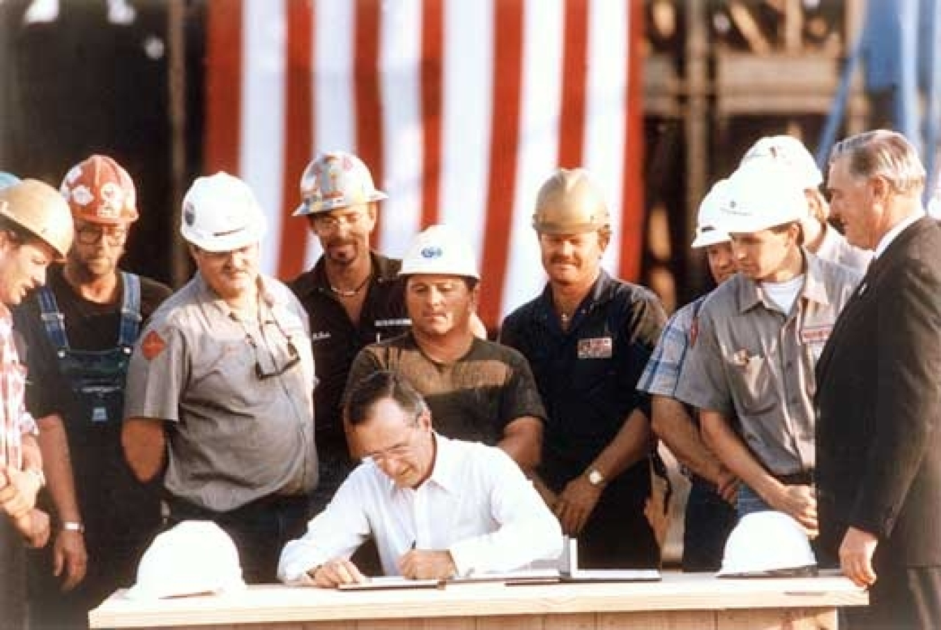 George H.W. Bush signs the Energy Policy Act of 1992 