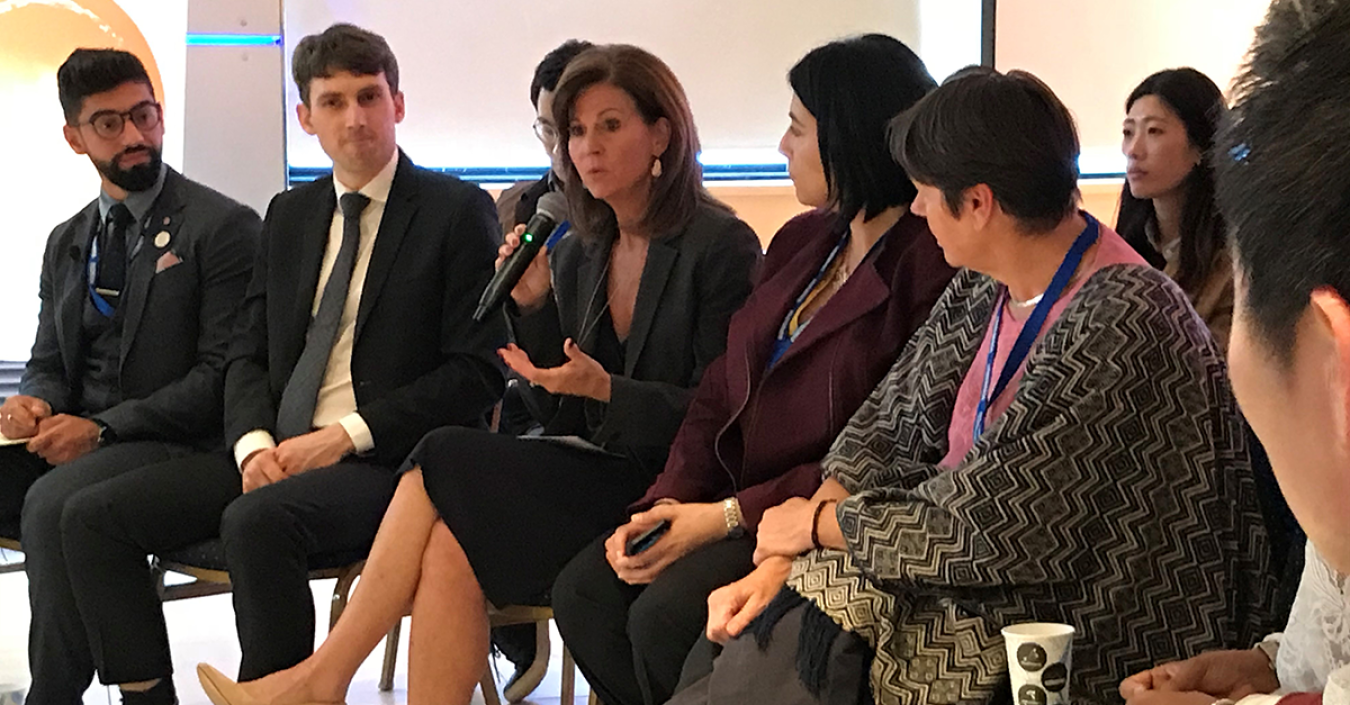 A panel discussion held in Argentina about nuclear energy.