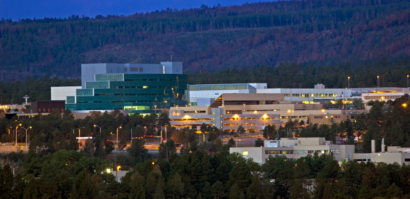 LANL Site at Evening