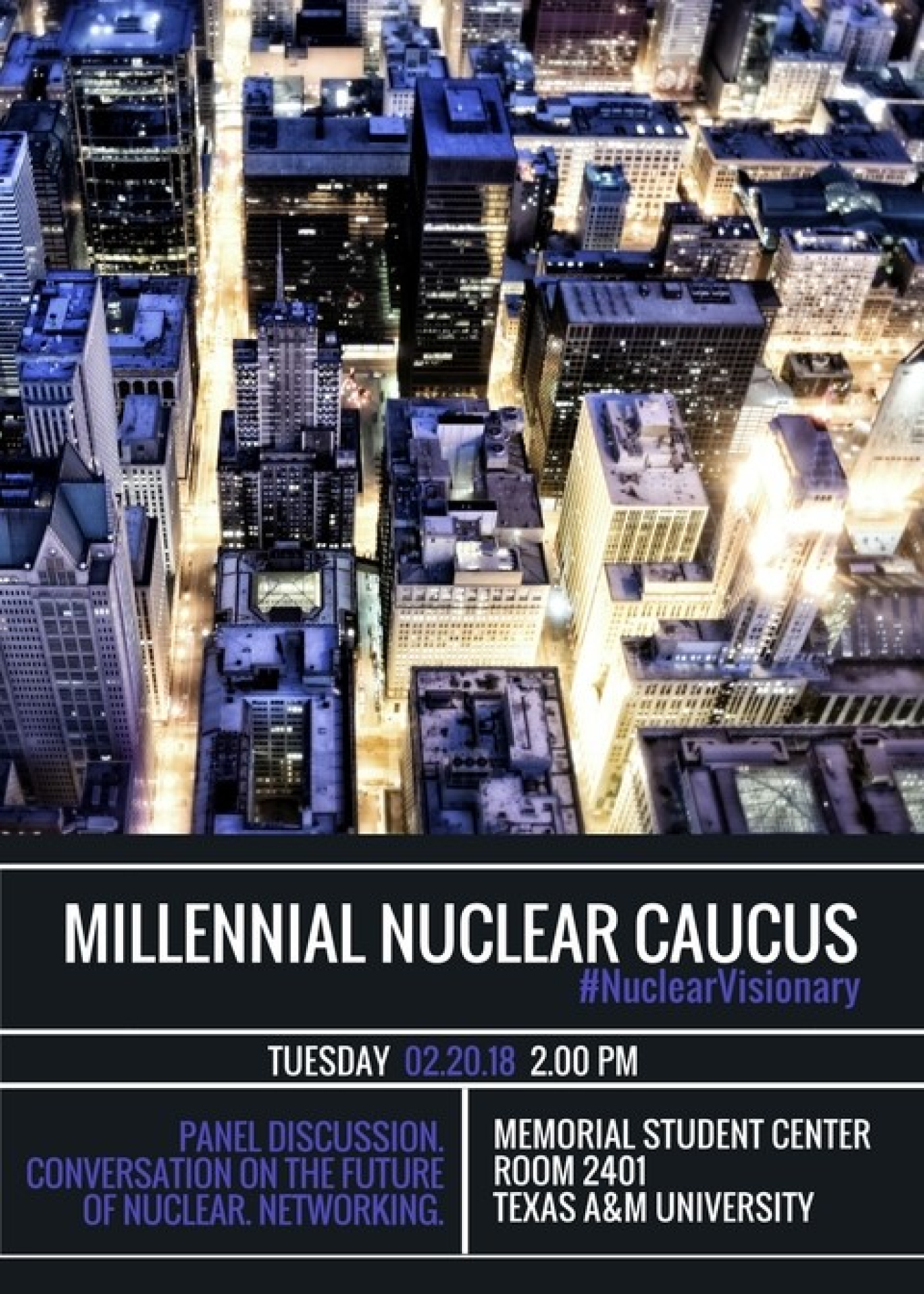 Millennial Nuclear Caucus Flyer