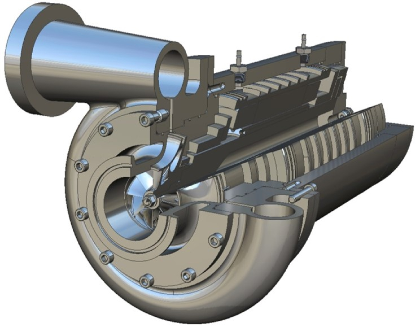 Image related to Low-Global Warming Potential HVAC System with Ultra-Small Centrifugal Compression