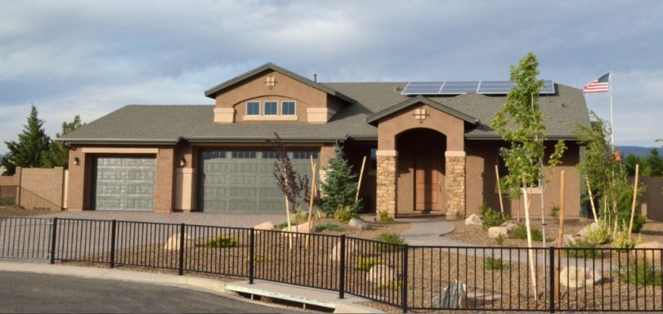 Photo of the exterior of a house.