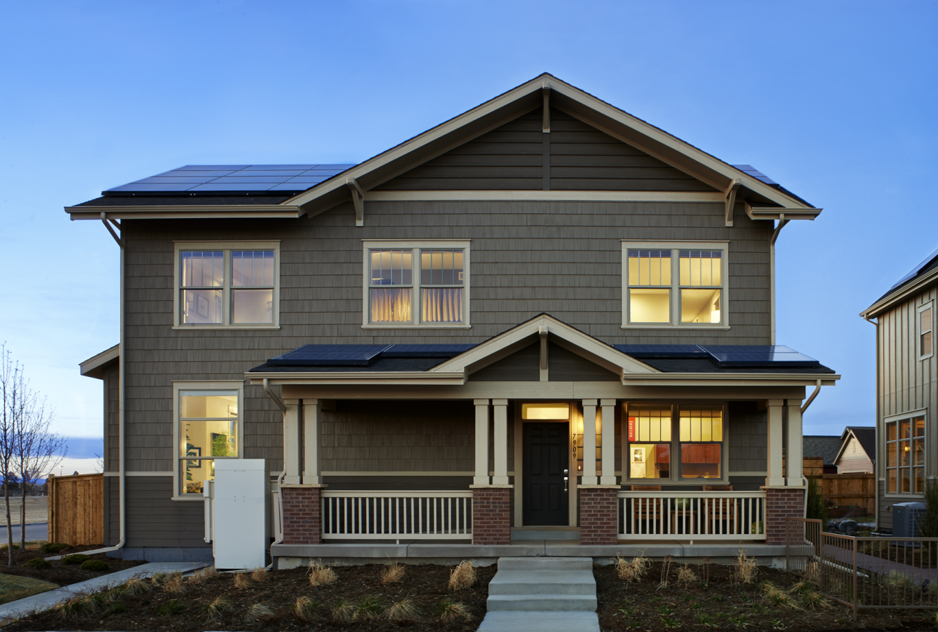 This photo shows the ArtiZEN plan home design from New Town Builders of Denver, Colorado.