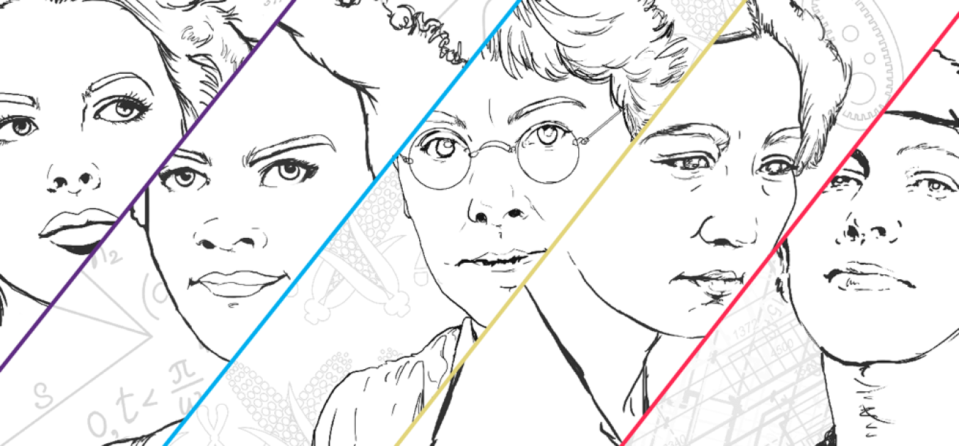 Image related to Women in STEM Coloring Book