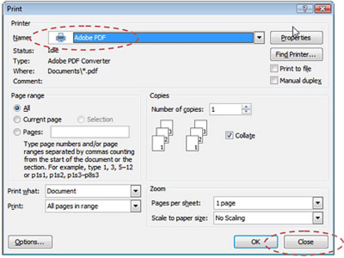 Creating PDFs Microsoft Office | Department Energy