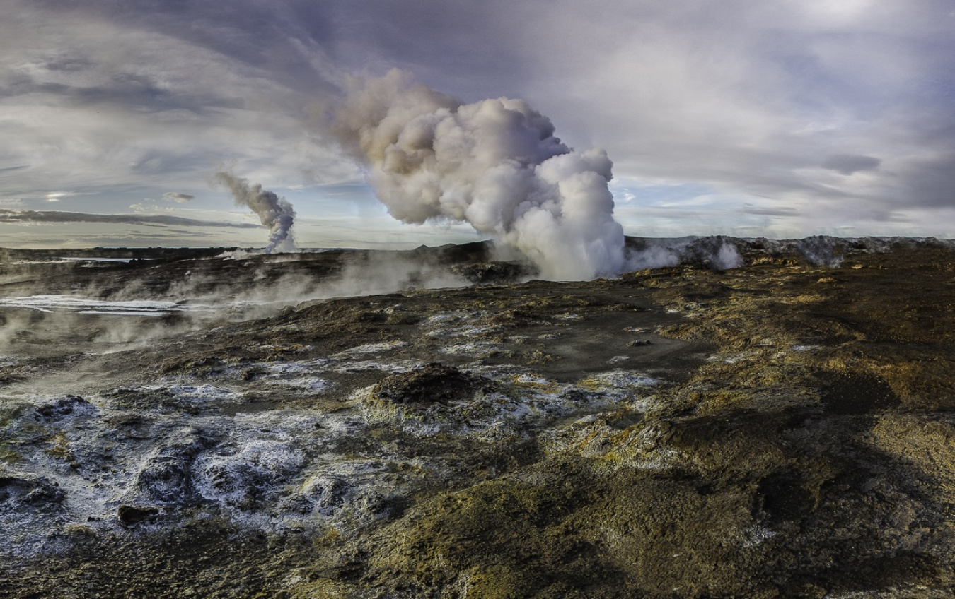 Geothermal Sunsets in Iceland