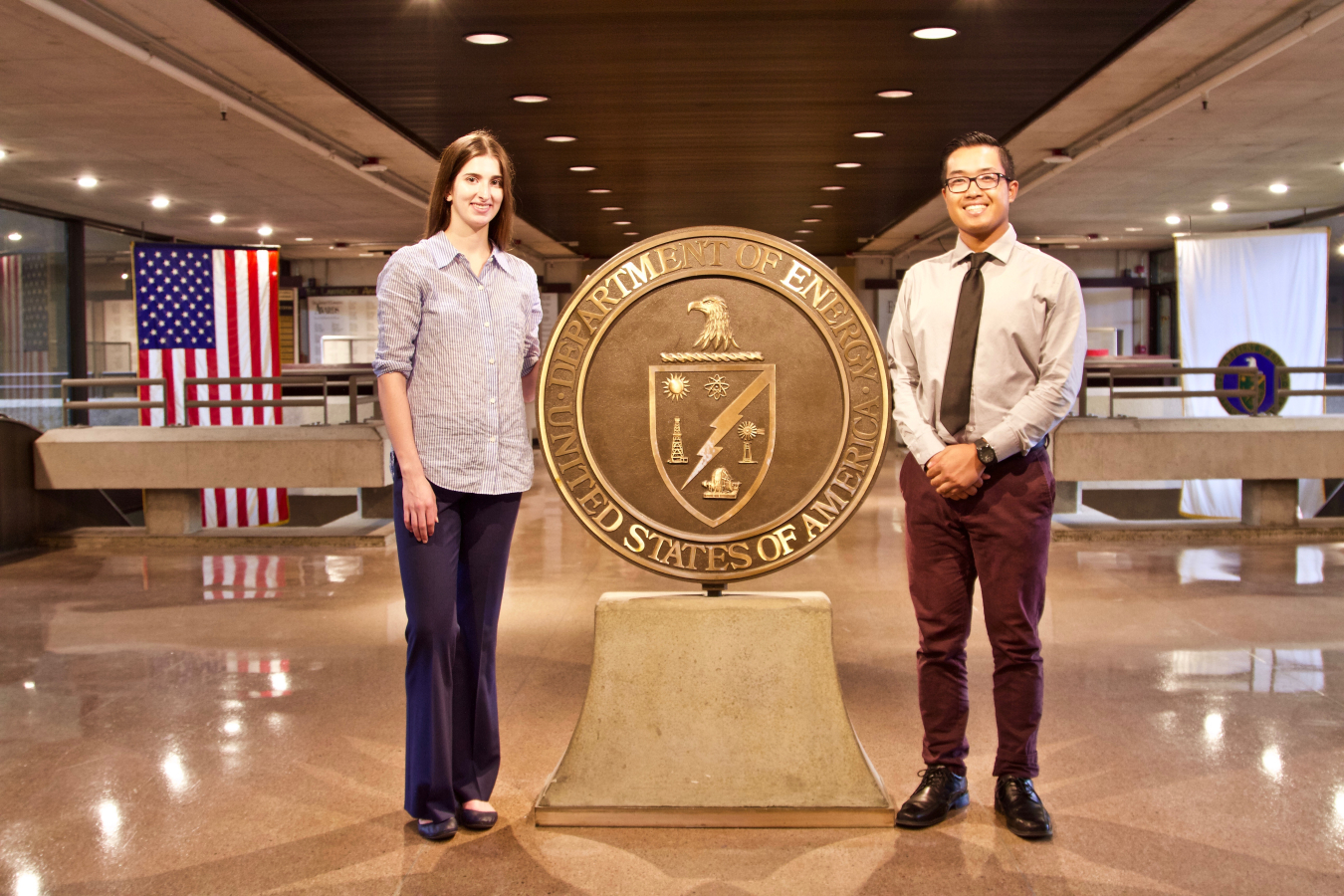 Quyen Dang and Emily Mason, Summer 2018 Interns