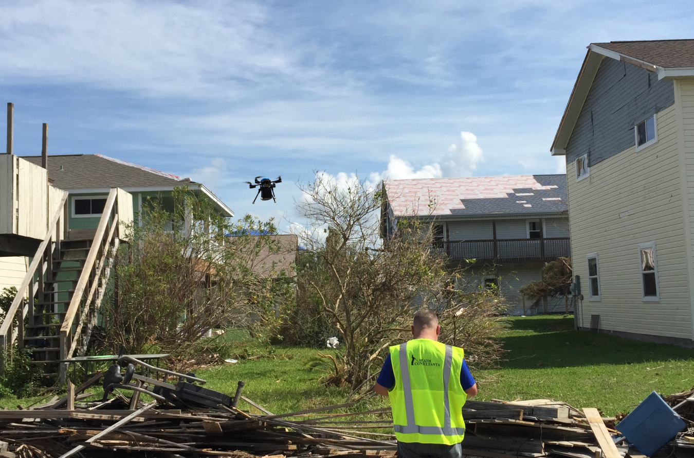 Using ARPA-E's methane-seeking drone technology to hunt for natural gas leaks after Hurricane Harvey.