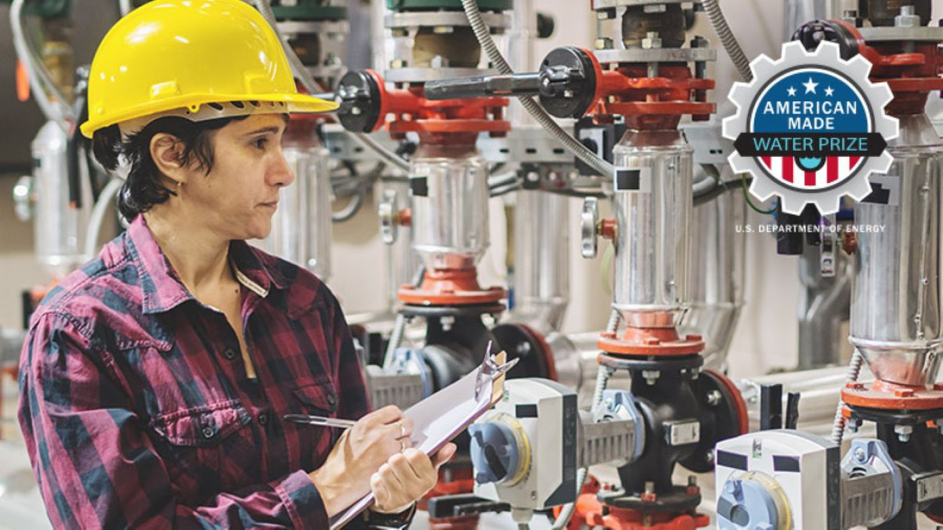 American-Made FAST Commissioning for Pumped-Storage Hydropower Prize Banner - Women working in the lab.