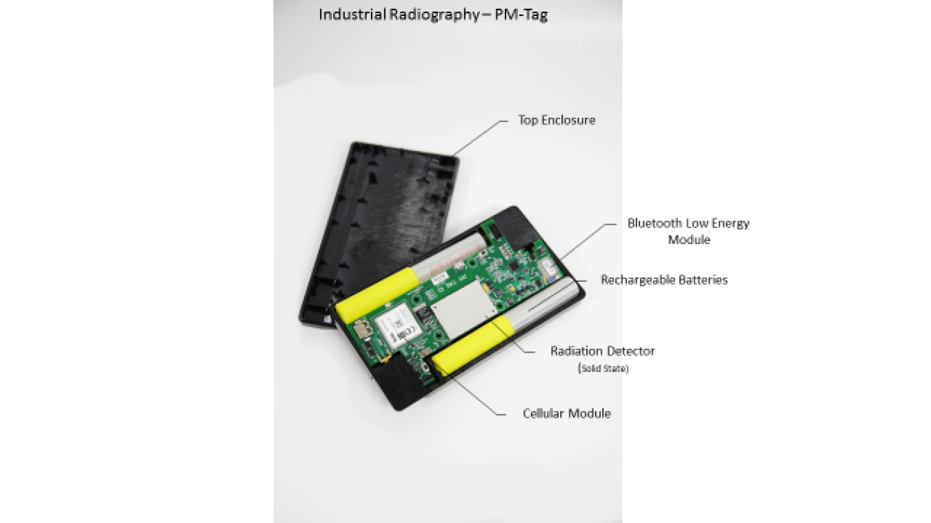 The Persistent Monitoring (PM)-Tag is integrated into the radiography camera to provide the most accurate system status. The PM-